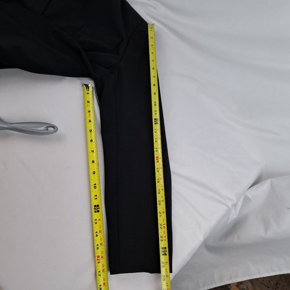 Land's End Black Single Button Closure Wool Blend  Blazer Size 18 Tall - Picture 15 of 15